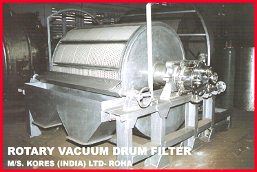 Rotary Vacuum Drum Filter